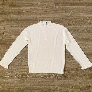 VTG Designers Originals Soft Chic Mock Neck Acrylic Sweater